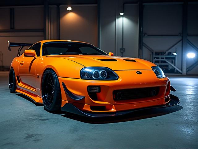 Alpenglow Studio extrem umgebaute Toyota Supra Mk5